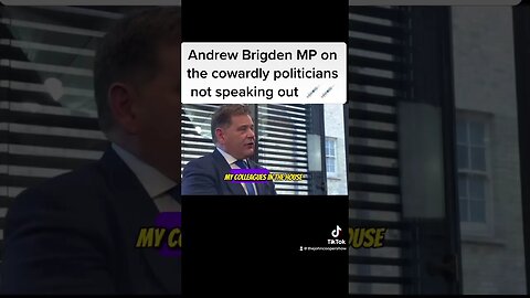 Andrew Bridgen lambasts fellow Parliamentarians about the deadly 💉💉 #andrewbrigden