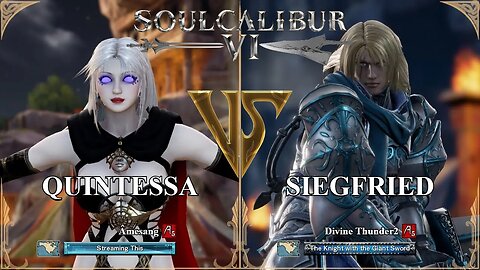 SoulCalibur VI — Amesang (Quintessa) VS Divine Thunder2 (Siegfried) | Xbox Series X Ranked