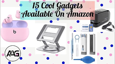 TOP 15 COOL GADGETS AVAIABLE ON AMAZON || #amazing #coolgadgets #diy
