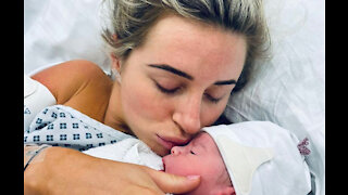 Dani Dyer gives birth