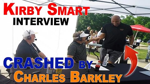 Kirby Smart interview CRASHED by Charles Barkley