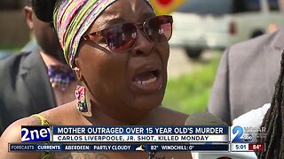 Mother of slain 15-year-old boy pleads for justice