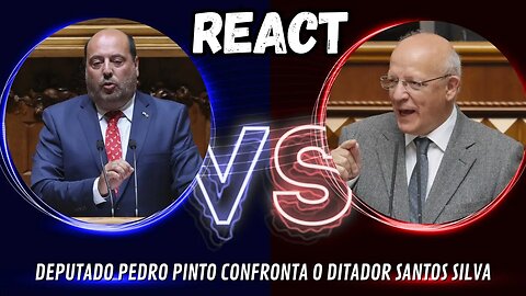 REACT | DEPUTADO PEDRO PINTO VS DlTAD0R SANTOS SILVA