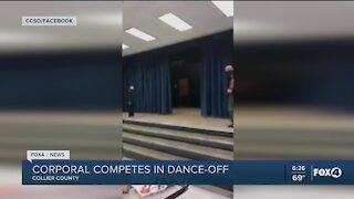 Corporal competes in dance off