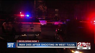 Man dies after shooting in west Tulsa