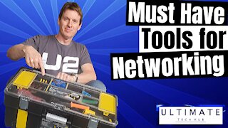 NETWORKING TOOL BOX KIT - Required Tools for Network Cable Installers