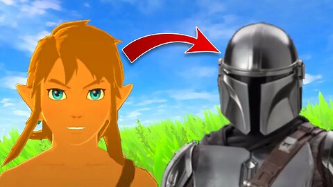 Link Becomes The MANDALORIAN in Breath of the Wild