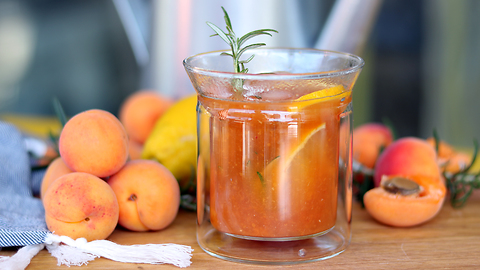 Tasty summer apricot punch recipe