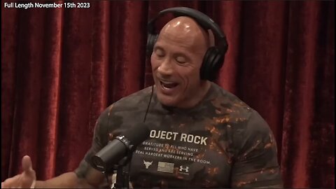 The Rock | Why Is Dwayne "The Rock" Johnson Talking About Running for President of the United States On the Joe Rogan Podcast?