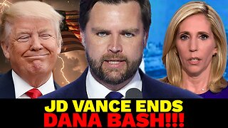 🔴JD Vance ENDS CNN Dana Bash’s Career LIVE on Air!