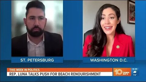 10 Tampa Bay | This Week in Politics with Aaron Parseghian | Update on Sand Key Beach Project!