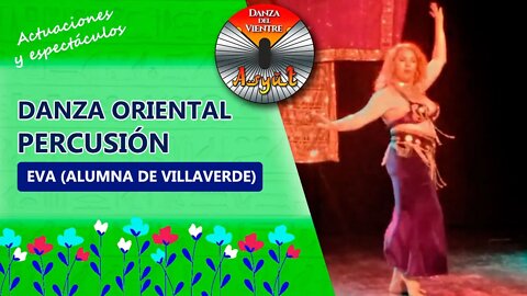 💖Danza ORIENTAL (Percusión) 🌺 EVA (Alumna de VILLAVERDE)🌺 XII Festival "LAS 1001 DIOSAS DEL NILO"💖