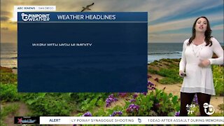 ABC 10News Pinpoint Weather with Meteorologist Megan Parry