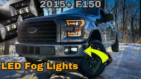 2015-2020 F150 LED Fog Light Upgrade