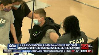 Bakersfield vaccine site inundated with outsiders