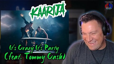 Käärijä "It's Crazy It's Party" feat. Tommy Cash 🇫🇮 Official Music Video -DaneBramage Rocks Reaction