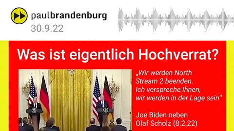 Was ist eigentlich Hochverrat? / Kommentar