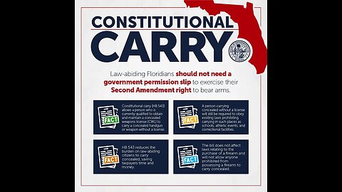 The truth about Florida constitutional carry.... ( What's N Your Head Podcast)