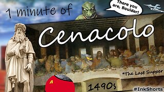 Gecko's Ink #Shorts - Cenacolo's Odyssey (The Last Supper)