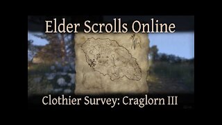 Clothier Survey Craglorn 3 [Elder Scrolls Online]