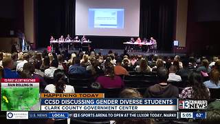 CCSD discussing gender diverse students