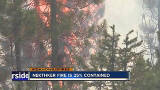Nethker Fire burns over 2,000 acres
