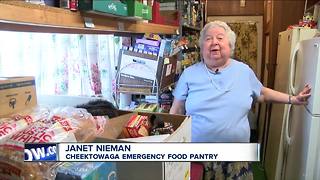 Cancer won't stop woman who runs food pantry