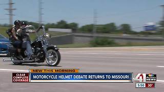 Missouri considers law allowing motorcyclists to ride without helmets