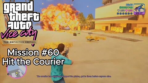 GTA Vice City Definitive Edition - Mission #60 - Hit the Courier [Print Works]