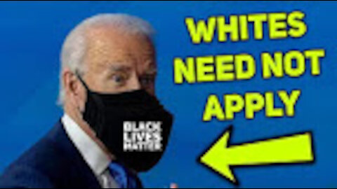 INSANE: MSNBC Cheers Biden's No Whites Policy For Judicial Nominees