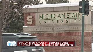 MSU faculty approves vote of no confidence in Board of Trustees