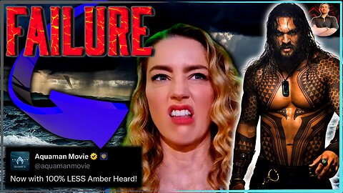 Amber Heard CUT From Aquaman and The Lost Kingdom Marketing! DC Learning From The Marvels FAILURE!