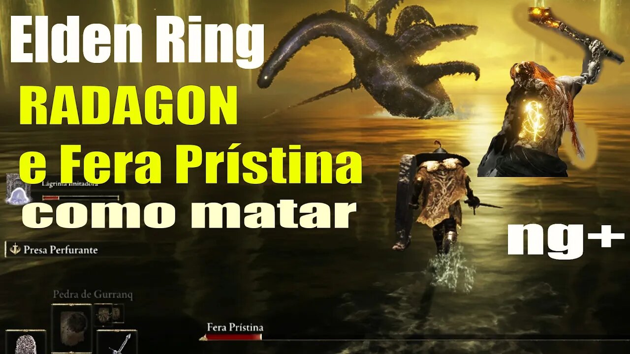 Como matar Radagon e Fera Prístina Elden Ring ng+