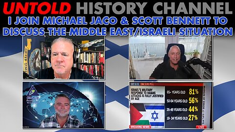 I Join Michael Jaco and Scott Bennett To Discuss The Israeli Situation