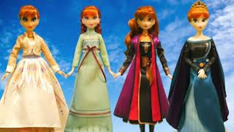 Queen Anna - Frozen II Arendelle Fashions Dolls (Hasbro & Disney Store - A Polyruss Collection)