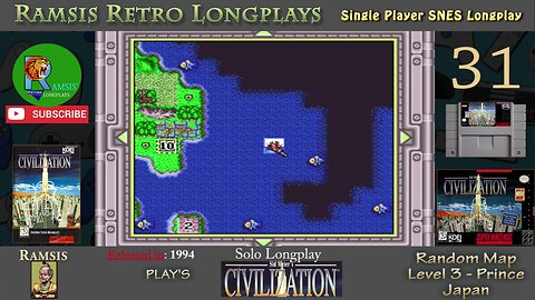 Sid Meier's Civilization | 1994 | SNES | Prince | Random | Japan - Episode #31