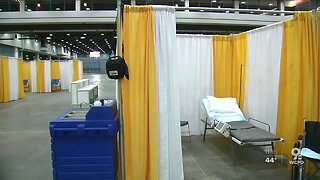 Duke Energy Convention Center ready for COVID-19 patients if needed