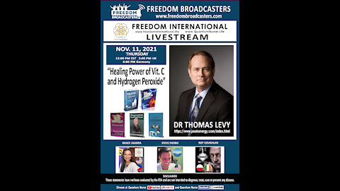 Dr. Thomas E. Levy - "Healing Power of Vitamin C and Hydrogen Peroxide"