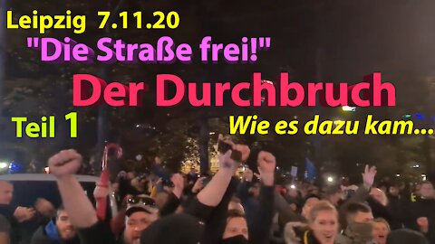 Leipzig, 7.11.2020 Teil 1 – Querdenken mit Volks-Eigenermächtigung zum Ring-Marsch