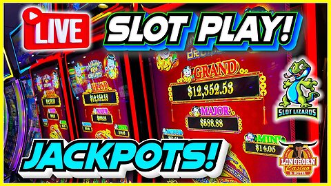 🔴 MORE LIVE SLOTS! WE ARE DUE FOR GRAND JACKPOT! BIG WINS AT LONGHORN!