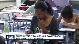 Different school districts mean different cell phone policies, but they all have the same goal