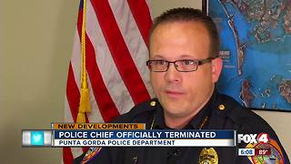 Punta Gorda Police Chief officially terminated