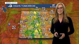 Tuesday evening forecast