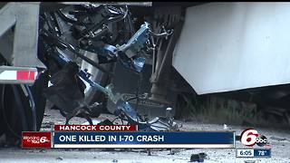 One person killed in deadly multi-vehicle crash involving two semis, multiple others injured