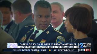 Baltimore Police Commissioner De Sousa resigns after not filing taxes