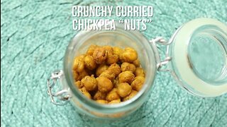 Crunchy Curried Chickpea Nuts