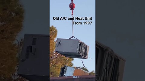 Out With The Old and In With The New ! Goettl replacing A/C and Heat Pump System . #shorts