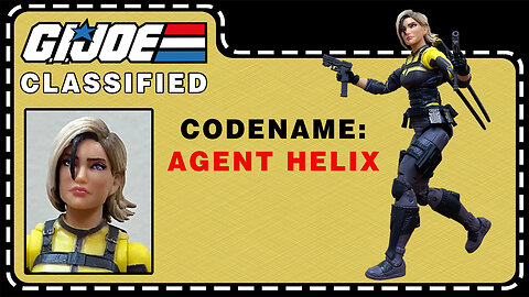 Agent Helix - G.I. Joe Classified Series - Unboxing and Review