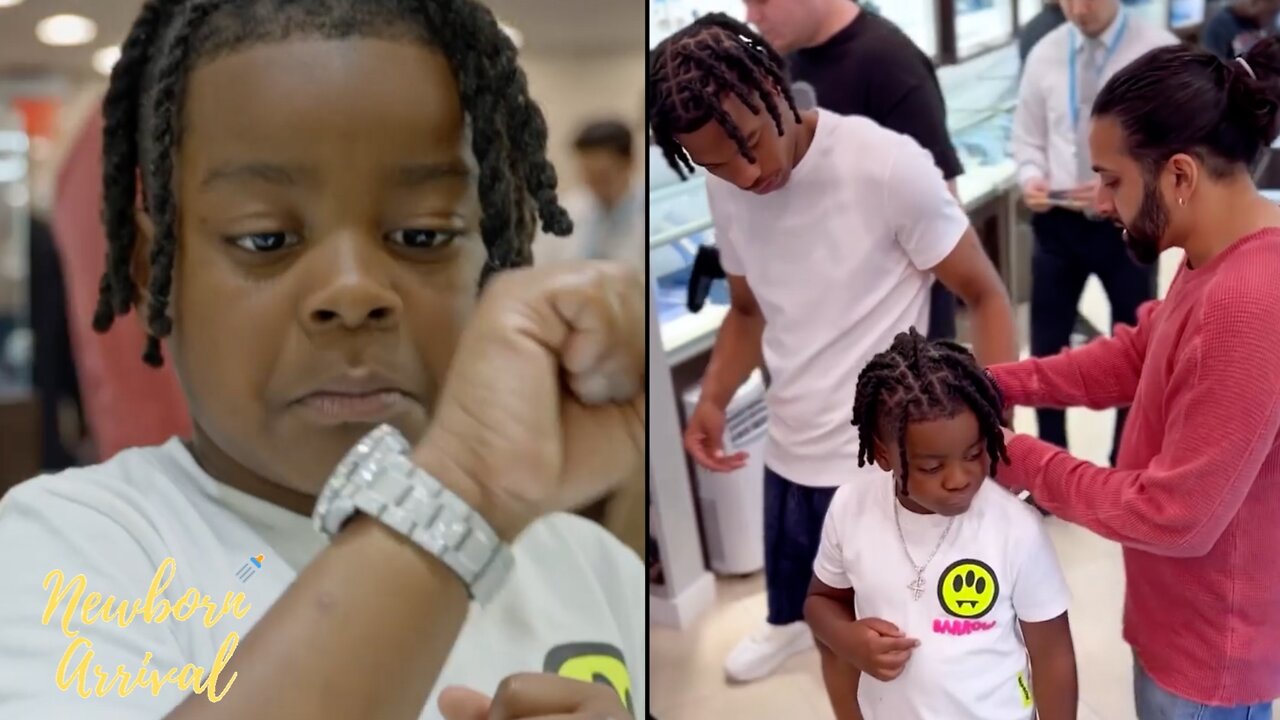 Lil Baby Buys Son Jason A Rolex For His 7th B Day