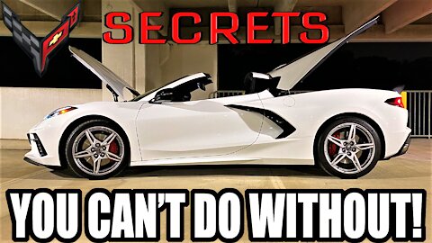 C8 Corvette Driving Secrets You CAN'T do WITHOUT! *Mid Engine C8*